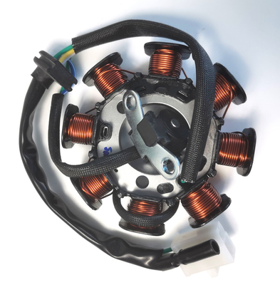 TITAN 150 KNS Groothandel Motorfiets ontstekingssysteem Onderdelen 8-pool 3 Hole Magneto Coil